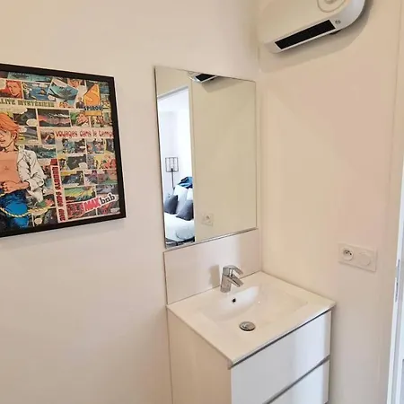 Maxbnb - Cozy - Climatise - Wifi Fibre - 10 Min A Pied Gare -4- Апартаменты