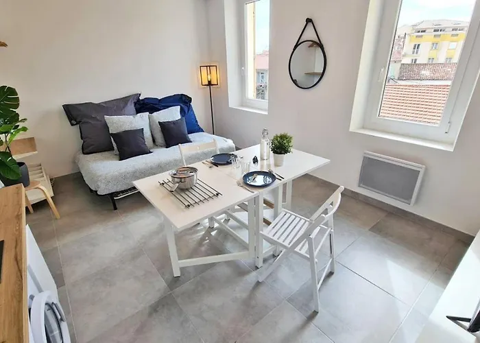 Maxbnb - Cozy - Climatisé - Wifi Fibre - 10 Min à Pied Gare -4- Appartement Toulon