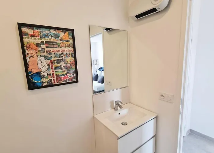 Maxbnb - Cozy - Climatisé - Wifi Fibre - 10 Min à Pied Gare -4- Appartement